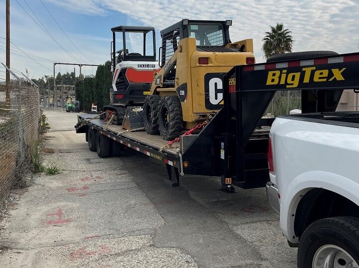 Skidsteer-MiniX out for delivery in metro Los Angeles CA